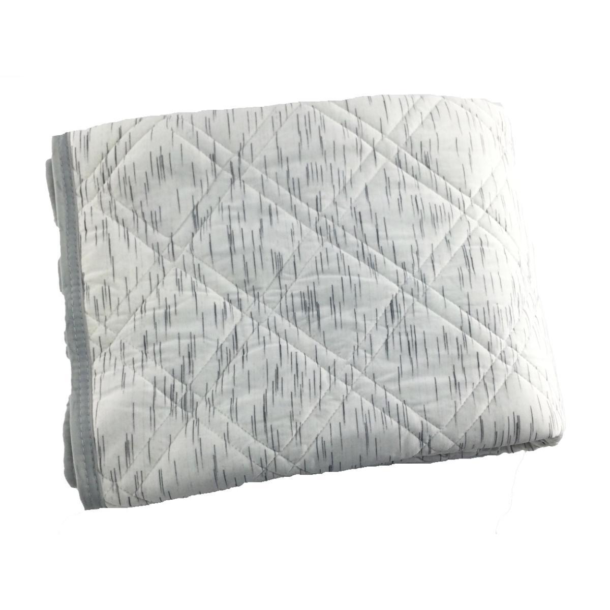 敷きパッド 接触超冷感 吸汗 速乾 ひんやり感 快眠をサポート 暑い夜に ダブル 幅140x205cm グレー系 夏拍卖