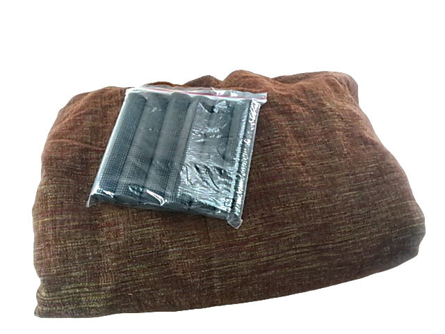 肘あり ソファーカバー ずれにくい素材 LL 3人ワイド用 幅200~240cm ブラウン拍卖