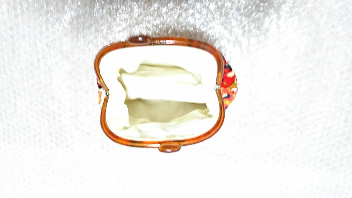 昭和 レトロ がまぐち poach ポーチ 財布 BAG バッグ 未使用 長期保管品拍卖