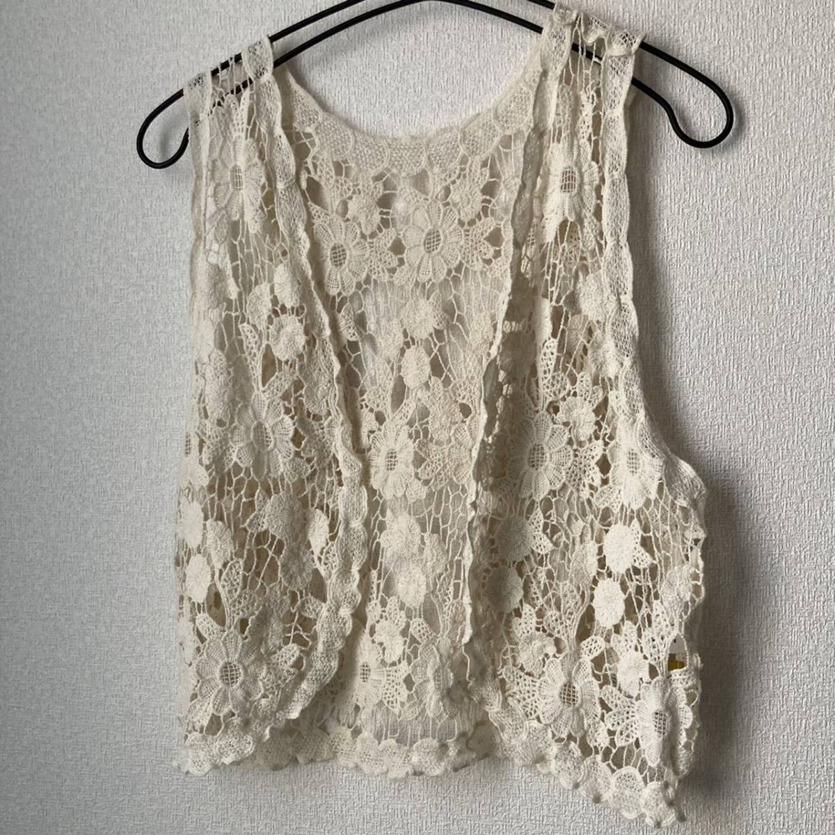 LEPSIMレプシィム☆フラワーレースベスト拍卖