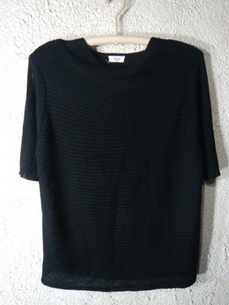 to6715 Verger 日本製 レディース 半袖~5分袖 サマー ニット tシャツ シャツ 人気 送料格安拍卖