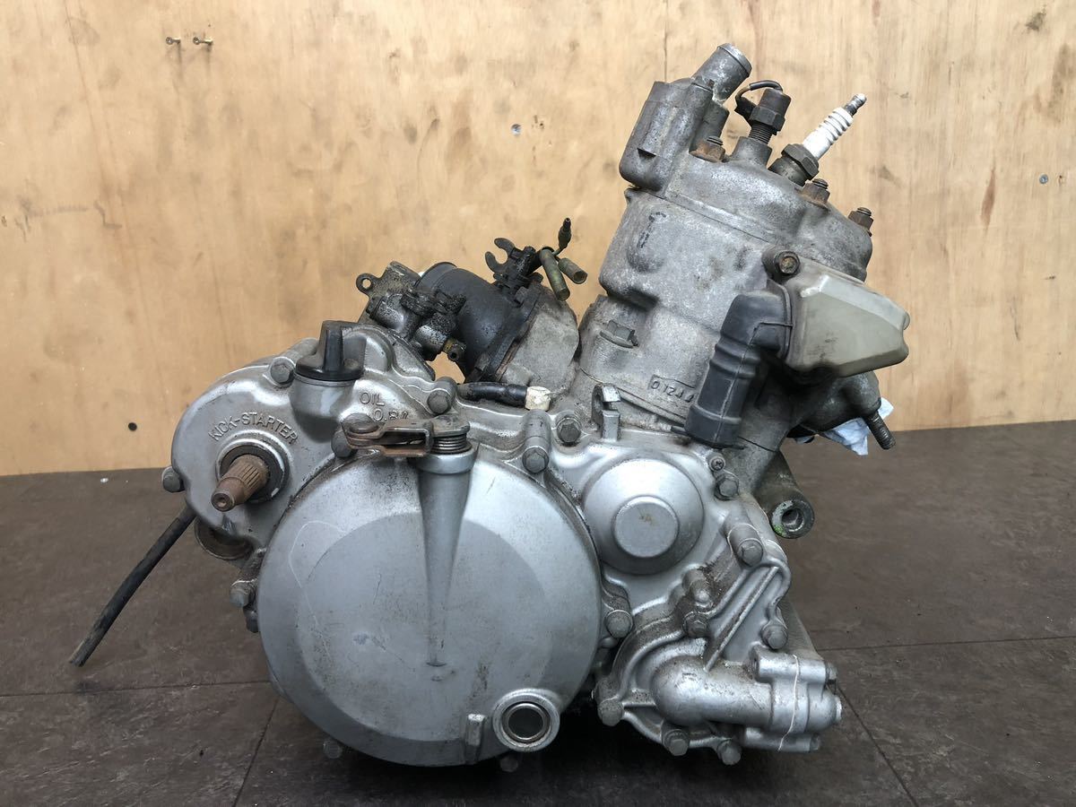 カワサキ KDX125SR DX125AE 純正 エンジン OH済み 実働 ジェネレーター オイルポンプ KIPS KDX200 KX125拍卖