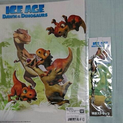 「アイスエイジ3」クリアファイル、ストラップ拍卖