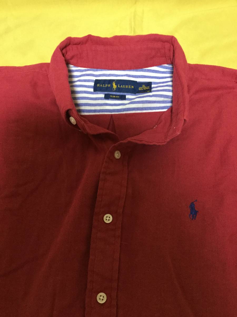即決☆XL/used/ラルフローレン/長袖シャツ拍卖