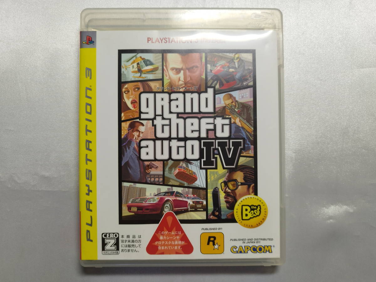 中古品 PS3ソフト グランド・セフト・オートIV PS3 the Best拍卖
