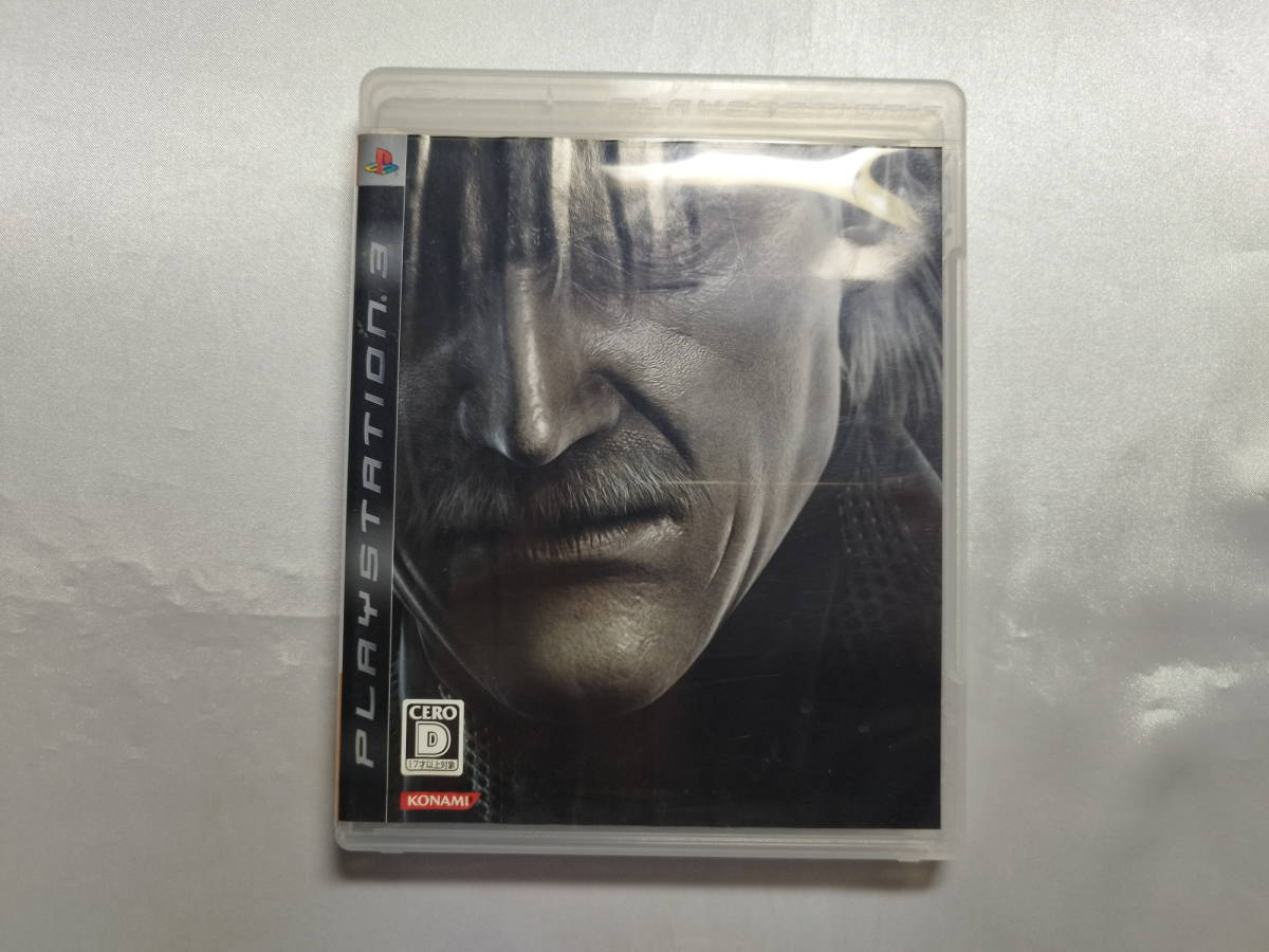 中古品 PS3ソフト METAL GEAR SOLID 4 -GUNS OF PATRIOTS- 通常版拍卖