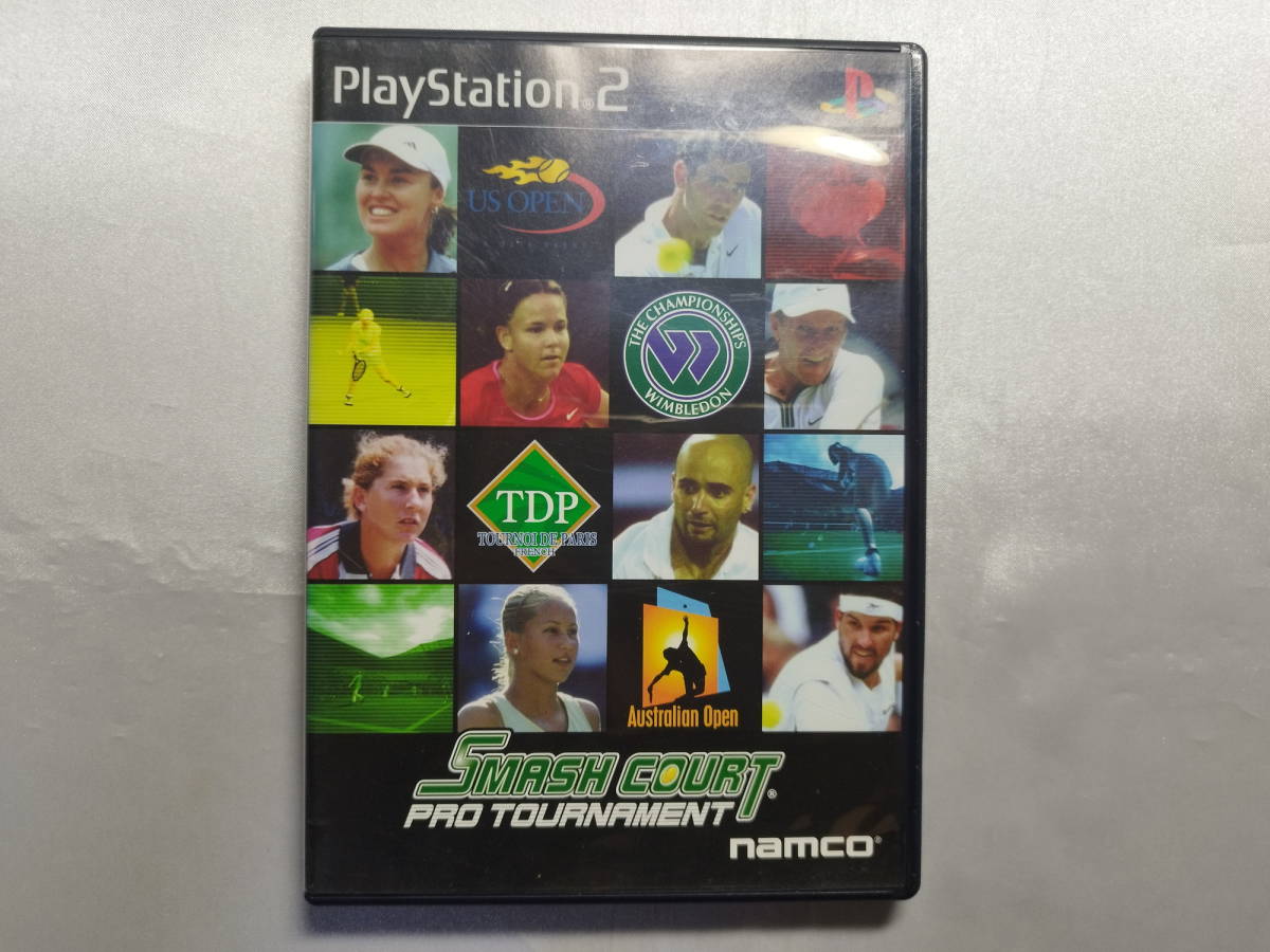 中古品 PS2ソフト SMASH COURT PRO TOURNAMENT拍卖