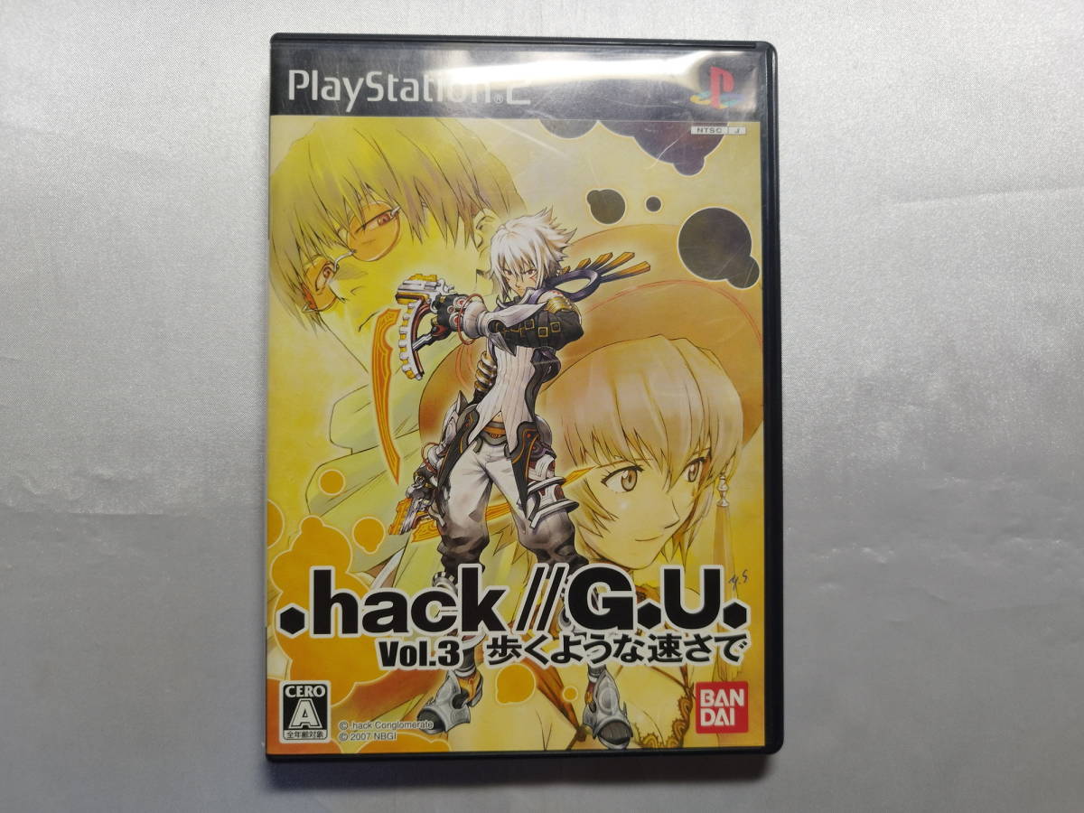 中古品/傷有り PS2ソフト .hackG.U. Vol.3 -歩くような速さで-拍卖