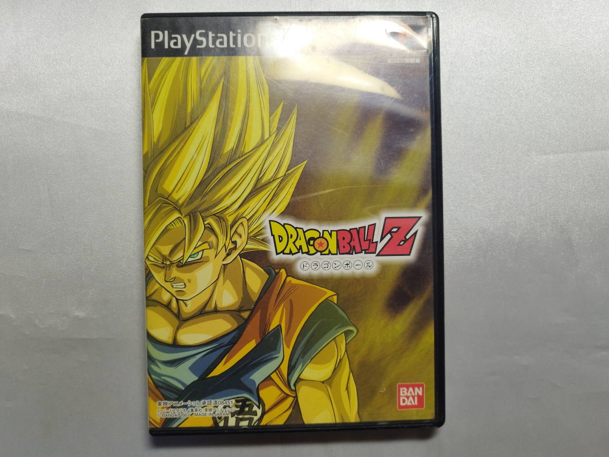 中古品/欠品有り PS2ソフト ドラゴンボールZ 説明書欠品拍卖