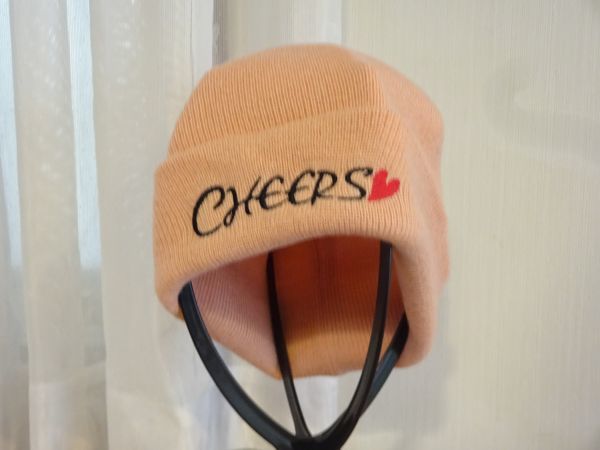 〜SKY BOMBER MINI〜レディース・ガールズ ピンク色 ニット帽 サイズ56cm〜58cm キャップ 帽子拍卖