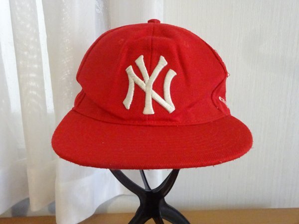 〓NEW ERA〓赤色 メンズ ベースボールキャップ サイズ56cm〜59cm 59FIFTY キャップ 帽子拍卖