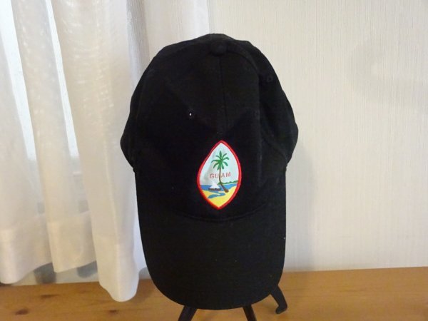 ⊥ROBIN RUTH⊥GUAM 男女兼用 黒色キャップ サイズ57cm〜59cm キャップ 帽子 コットン帽拍卖