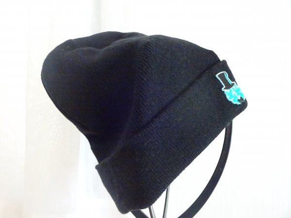 ・THHK・メンズ・ボーイズ 黒色帽子 ニット帽 サイズ56cm〜58cm ニットキャップ キャップ 帽子拍卖
