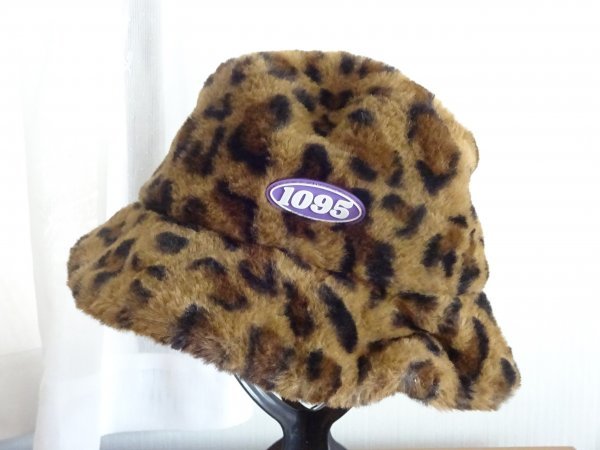/ 1095/ レディース・ガールズ 豹柄模様 バケットハット サイズ56cm〜58cm キャップ 帽子拍卖