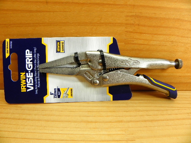 バイス グリップ プライヤー *6LN アーウィン IRWIN VISE-GRIP ロングノーズ型 *ファーストリリース付拍卖