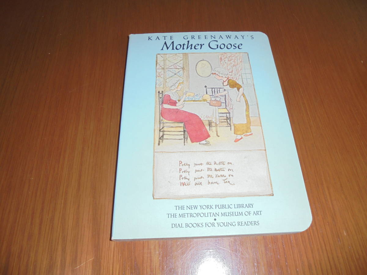 洋書ケイトグリーナウェイ ボードブック マザーグース Kate Greenaway's Mother Goose mini拍卖