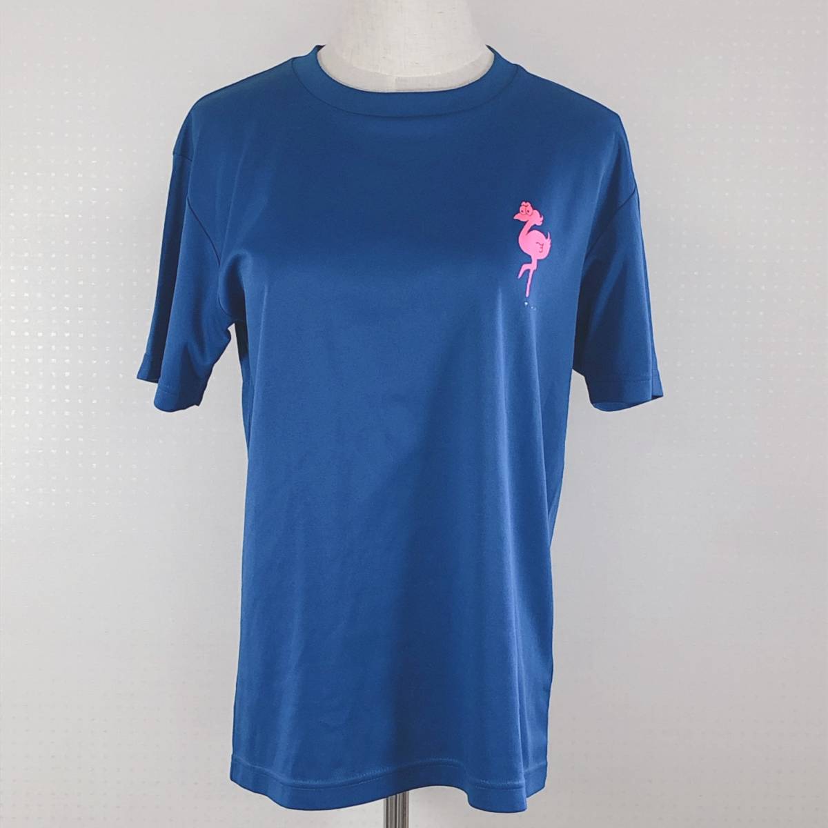 AS0532 AIRMOVE エアムーブ レディース トップス Tシャツ 半袖 Mサイズ ブルー 青 プリント オリジナルTシャツ 大宮南体操クラブ 体操着拍卖