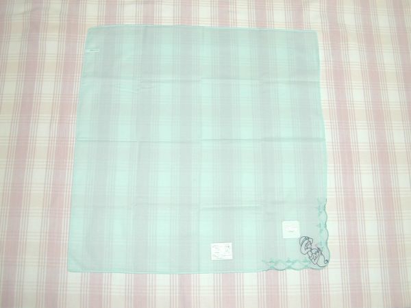 ジャスミン(アラジン)刺繍ハンカチ/送料込拍卖