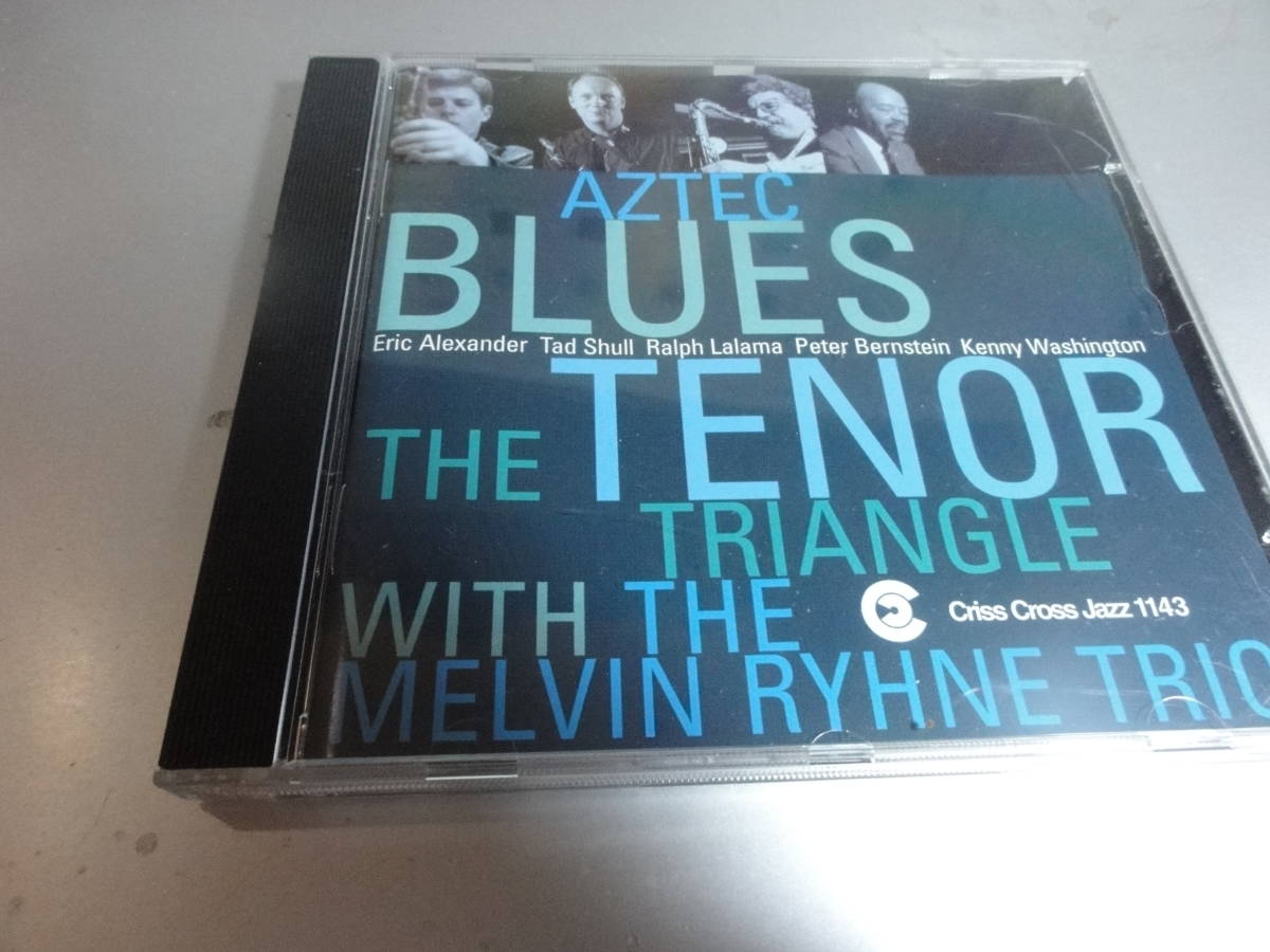 THE TENOR TRIANGLE WITH MELVIN RYHNE TRIO テナー・トライアングル メルビン・ライン トリオ AZTEC BLUES拍卖