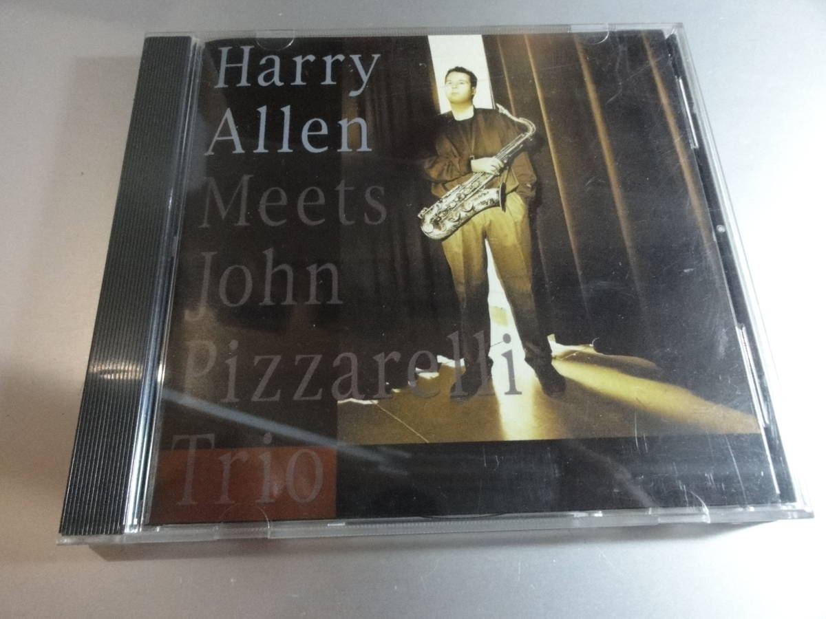 HARRY ALLEN MEETS JOHN PIZZARELLI TRIO ハーリーアレン ジョン・ピザレリ トリオ 国内盤拍卖