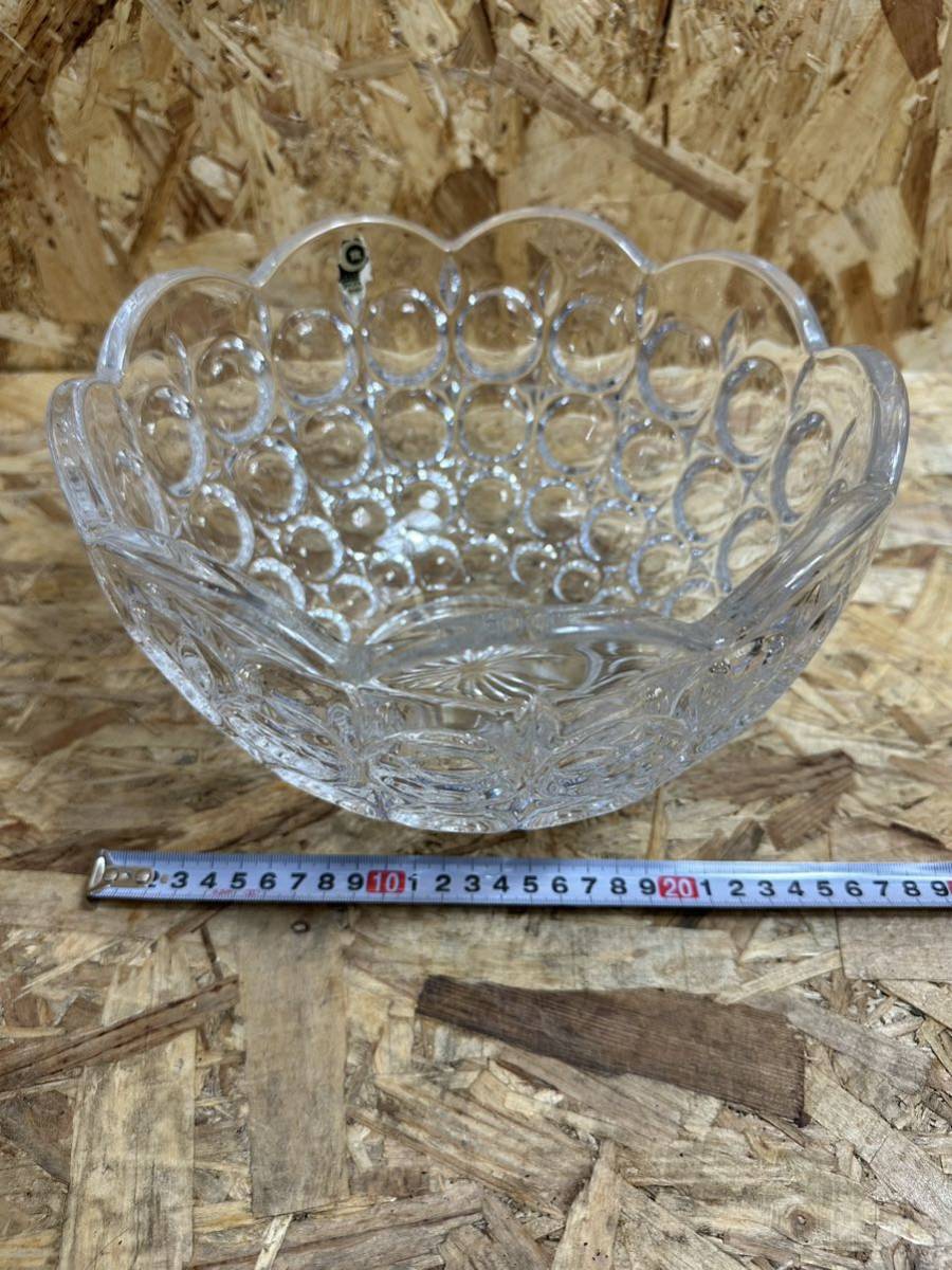 クリスタルボウル ガラス製 器 菓子鉢拍卖