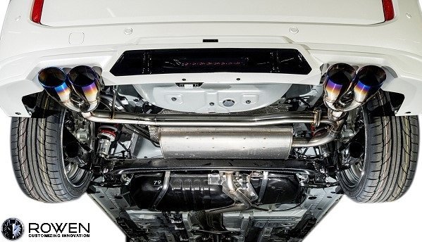 【M’s】 シエンタ MXPLIOG MXPCIOG 2022.8- ROWEN エキゾーストフィニッシャー チタンカラーテール NA用 (Z/G/X) ロェン パーツ 1T051Z10T拍卖