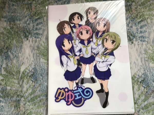 209クリアファイル ゆゆ式  とらのあな特典 ゆずこ 唯 縁拍卖