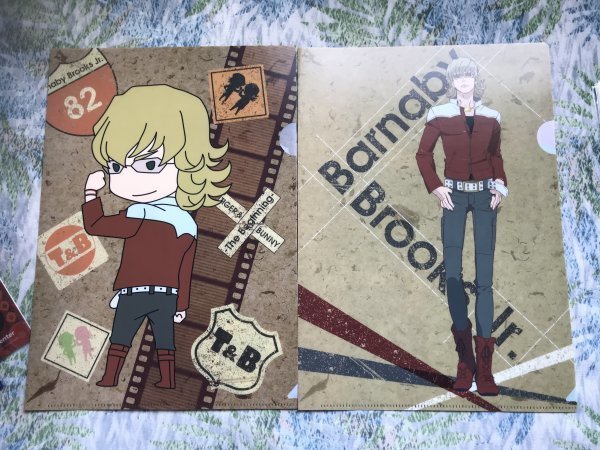 211クリアファイル 劇場版 TIGER&BUNNY-The Beginning 前売り特典 バーナビー 2枚セット拍卖