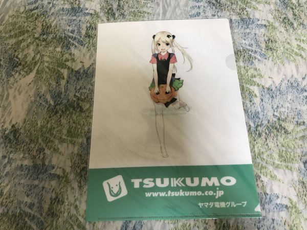 212クリアファイル TSUKUMO ヤマダ電機 つくもたん ハロウィン拍卖
