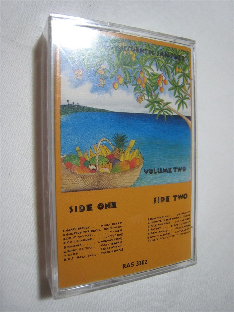 【カセットテープ】 V.A. (GREGORY ISAACS, YELLOWMAN, CULTURE, SLY & ROBBIE) / ★未開封★ THE REAL AUTHENTIC SAMPLER VOLUME TWO拍卖