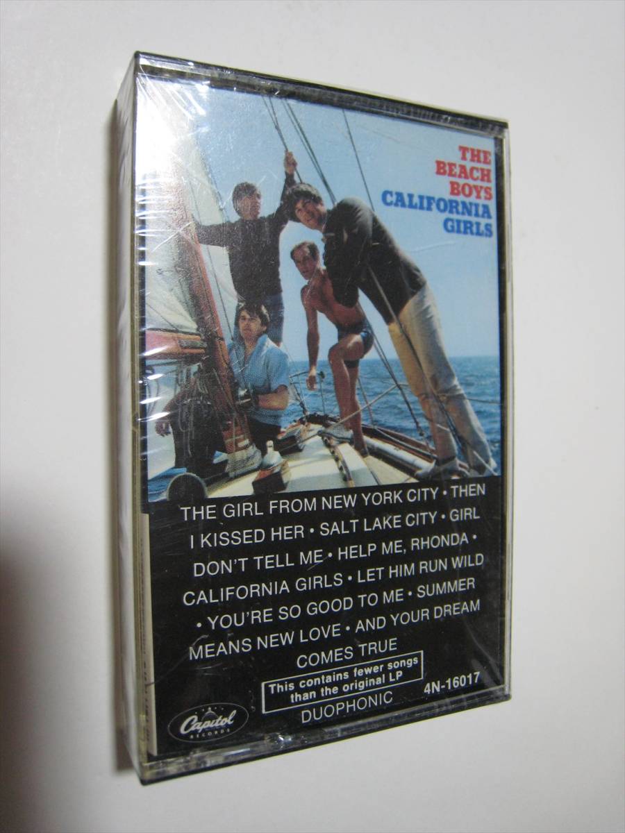 【カセットテープ】 THE BEACH BOYS / ★未開封★ CALIFORNIA GIRLS US版 ビーチ・ボーイズ サマー・デイズ拍卖
