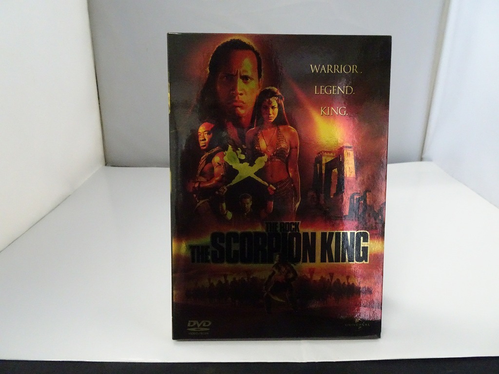 UD67★DVD ザ・ロック スコーピオン・キング THE ROCK THE SCORPION KING 盤面良好 ケース・紙ケース・ジャケット付き拍卖