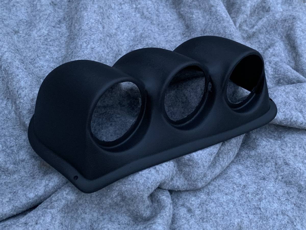 超希少♪ DC5 インテグラ タイプR 3連メーターフード 60Φ 3連メーターパネル 三連メーターカバー 追加メーターパネル TYPE-R 無限 デフィ拍卖