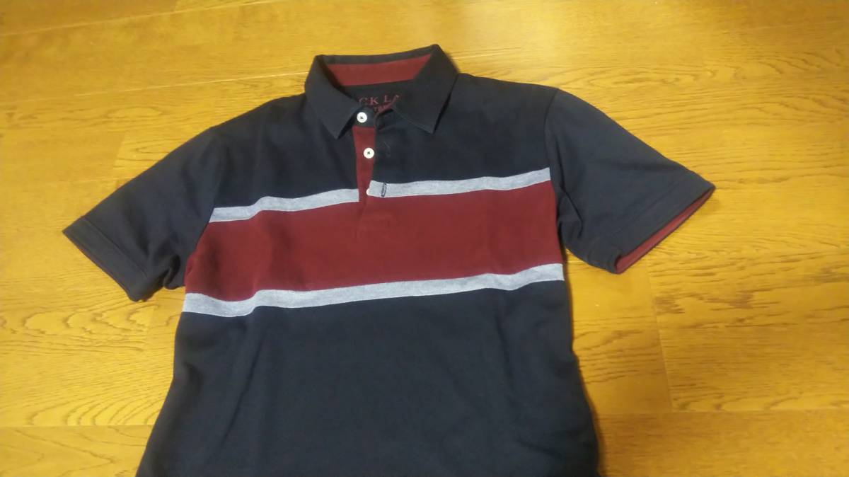 ブラックレーベルクレストブリッジ 半袖ポロシャツ ネイビー b666拍卖