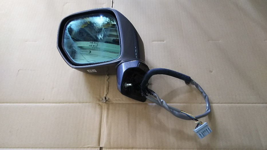 ホンダ ゼスト JE2 純正ドアミラー左 サイド バック 助手席側 NH716M ヒーター付き ブルー鏡 電動格納 【DBA-JE2 JE1拍卖
