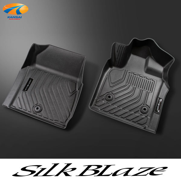 30系 アルファード ヴェルファイア 3Dフロアマット Ver3 フロント ※フットレストキット装着車用 SilkBlaze シルクブレイズ拍卖