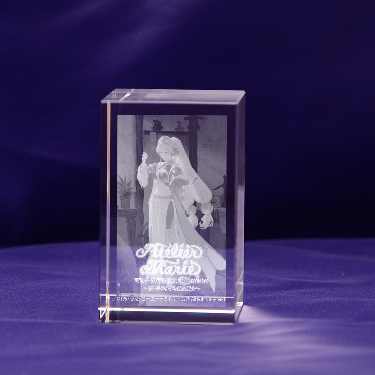 マリーのアトリエ Remake ~ザールブルグの錬金術士~ エビテン ファミ通DXパック 特典 3Dクリスタルセット 未開封拍卖