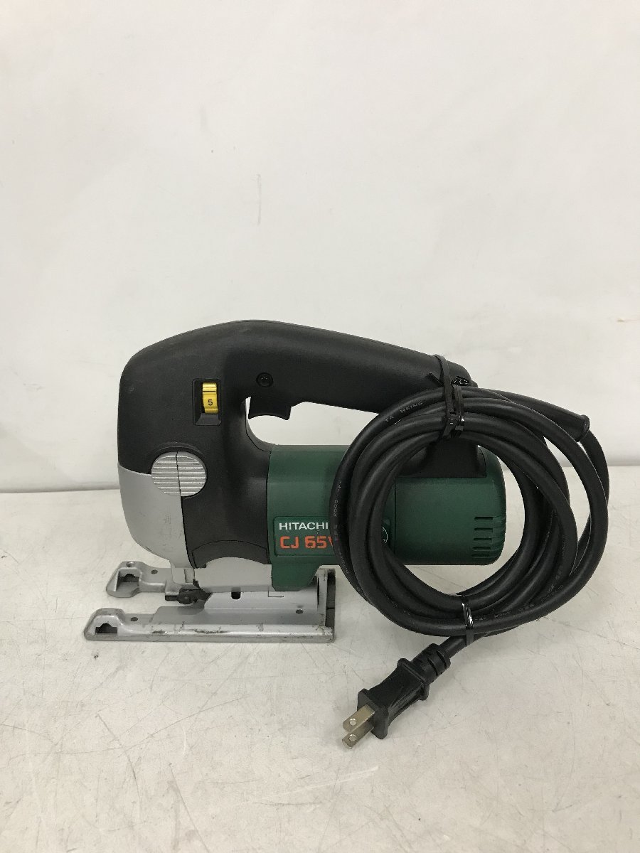 【中古品】★日立工機 65㎜電子ジグソー CJ65VC IT5ITQR2TLZM拍卖