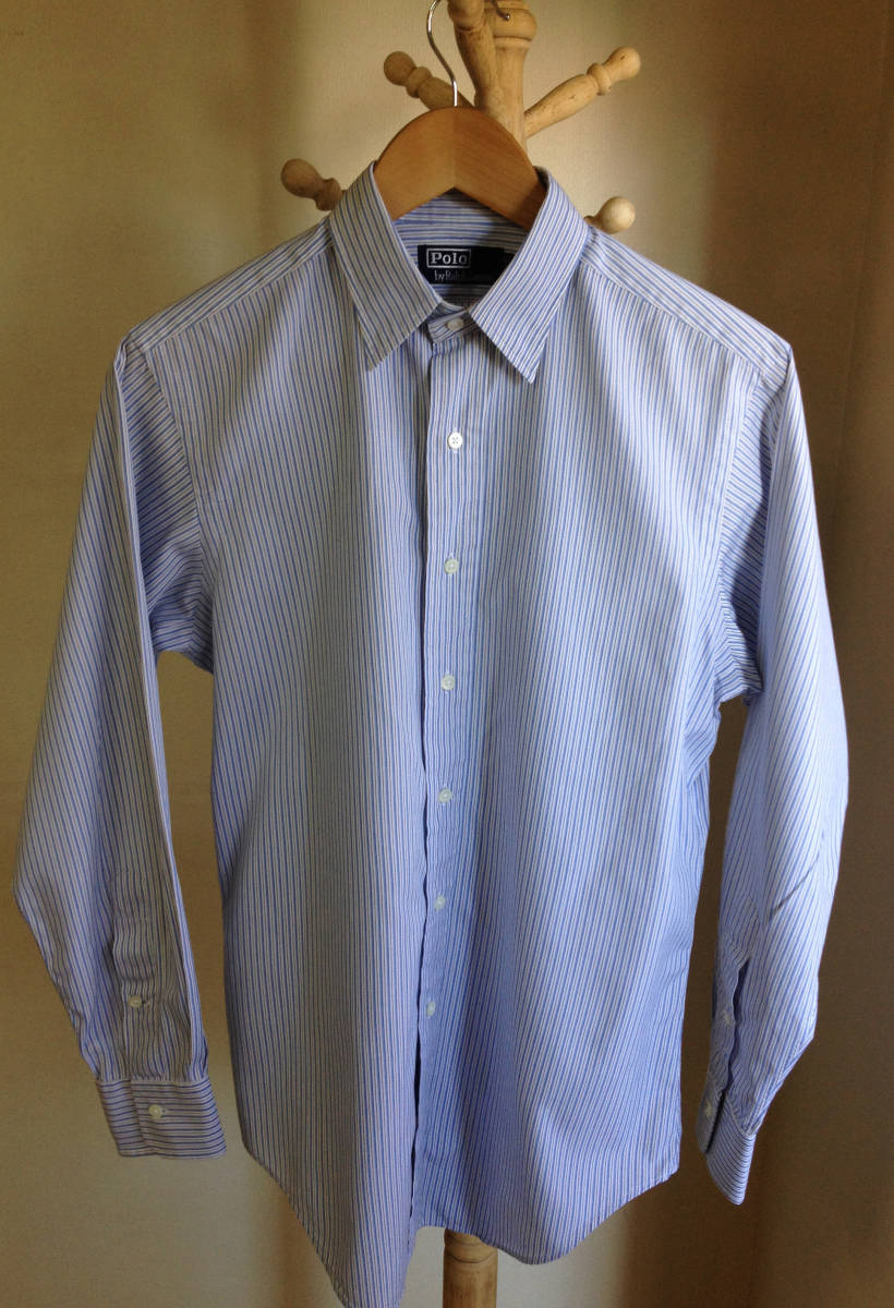 ポロ・ラルフローレン 襟付き長袖シャツ 極上品 L拍卖