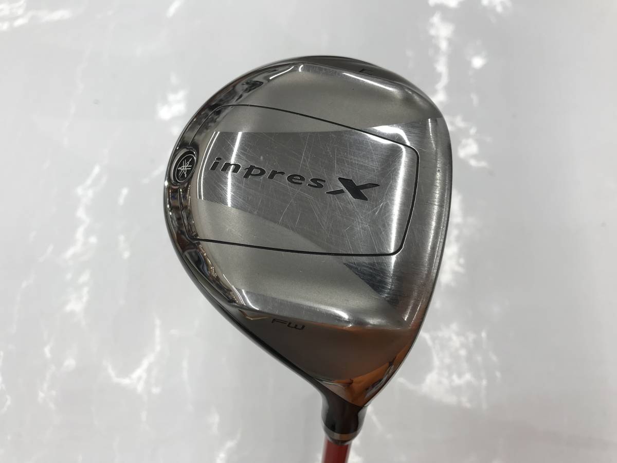 FW ヤマハ インプレスX V FW(2011) 17度 flex:S TOUR AD DJ-6 メンズ右 即決価格拍卖