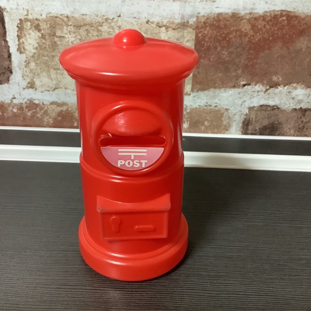 非売品 郵便ポスト 貯金箱 プラスチック製拍卖