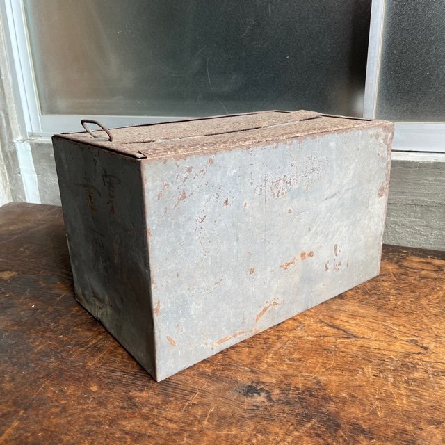 レトロ 寛 書箱ケース ヴィンテージ インテリア 小物入れ シャビー 雑貨 収納箱 引取歓迎 (横浜市) digjunkmarket拍卖