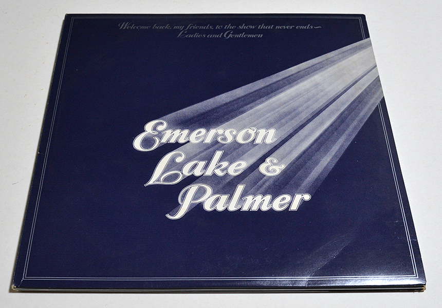 ■ EMERSON LAKE AND PALMER / LADIES AND GENTLEMEN ■LPレコード日本盤3枚組み・中古拍卖