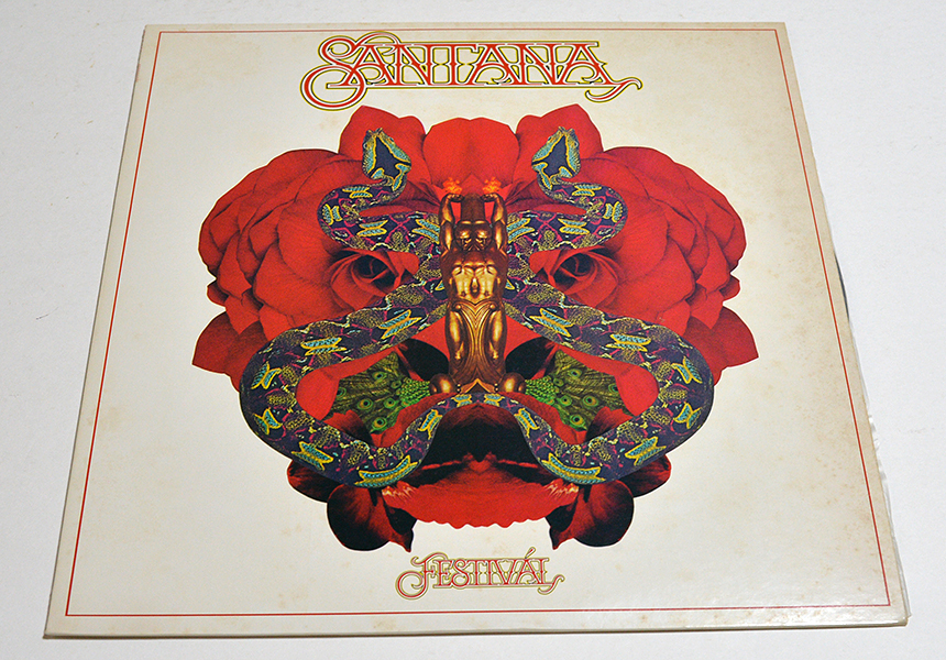 ■ SANTANA / FESTIVAL ■LPレコード日本盤・中古拍卖