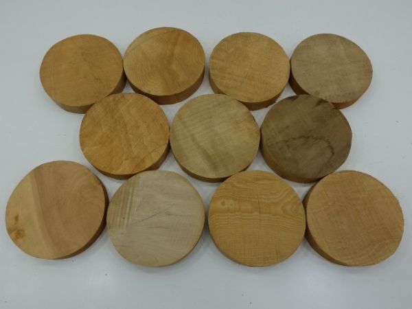 No,60098-8 橡 とち 11枚 厚さ25~32mm程度×直径135~145mm程度 送料無料 旋盤 ウッドターニング 木製皿拍卖