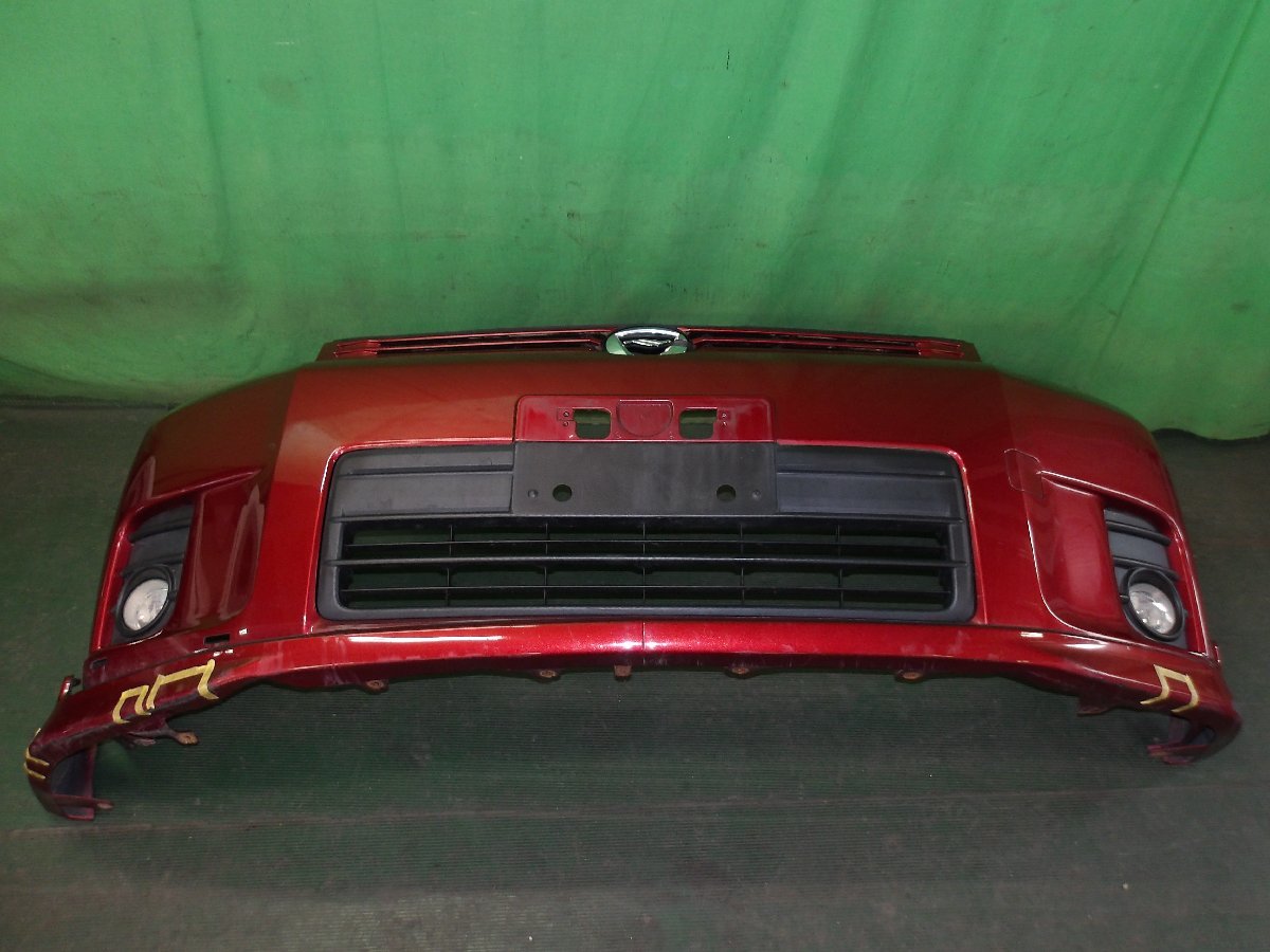 ◎【個人宅発送不可】トヨタ カローラルミオン ZRE152/NZE151 純正 フロントバンパー 52119-12B50 スポ付 フォグ付 再塗装 アカ拍卖