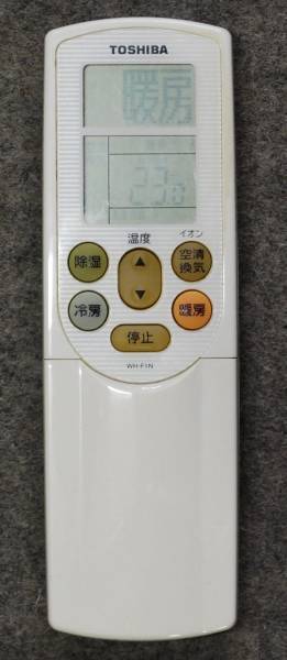 JUNK ■東芝■ エアコン用リモコン WH-F1N 返品対応可能 A 拍卖