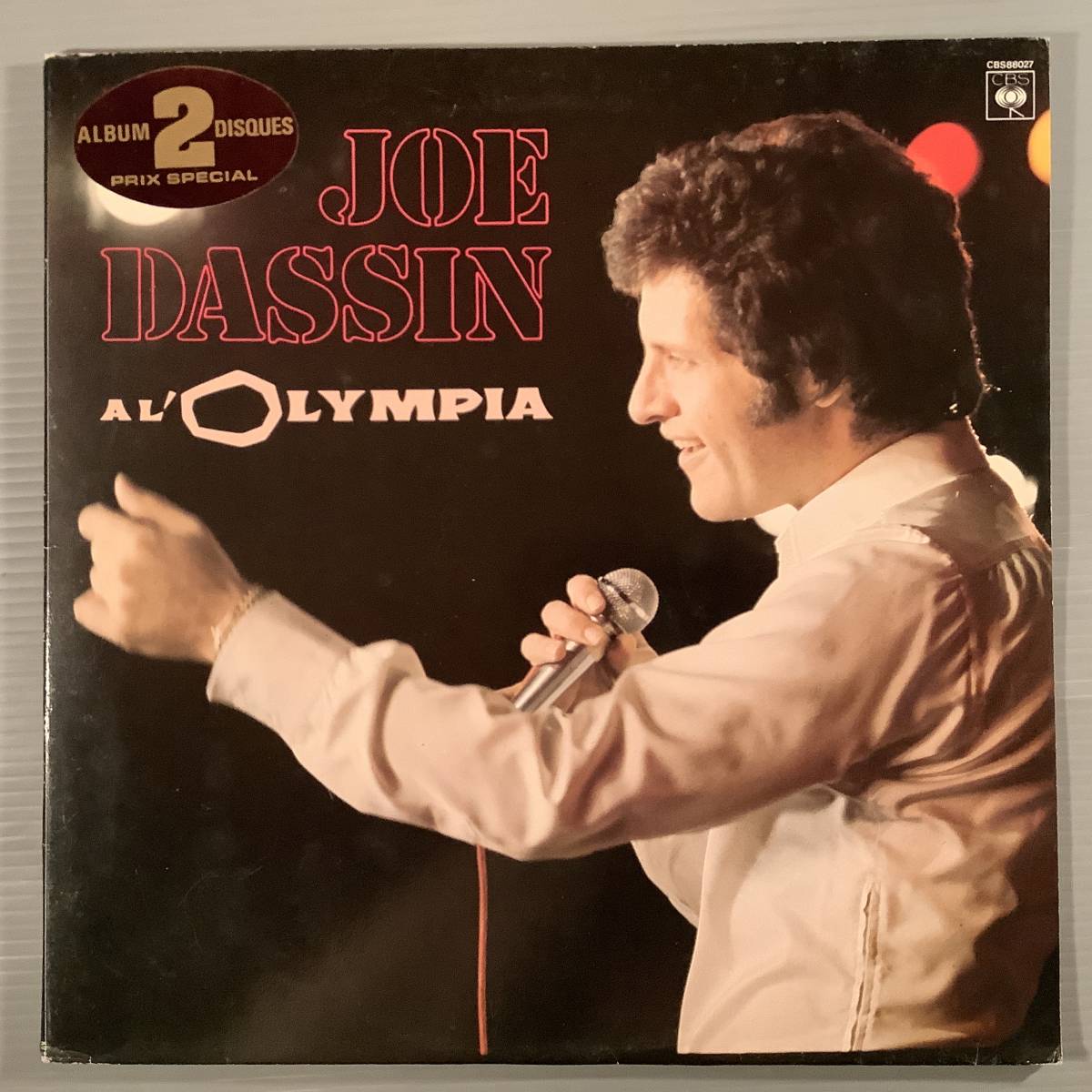 LP(2枚組 フランス盤)●ジョー・ダッサン/ l'Olympia※フレンチ・ポップス●良好品!拍卖