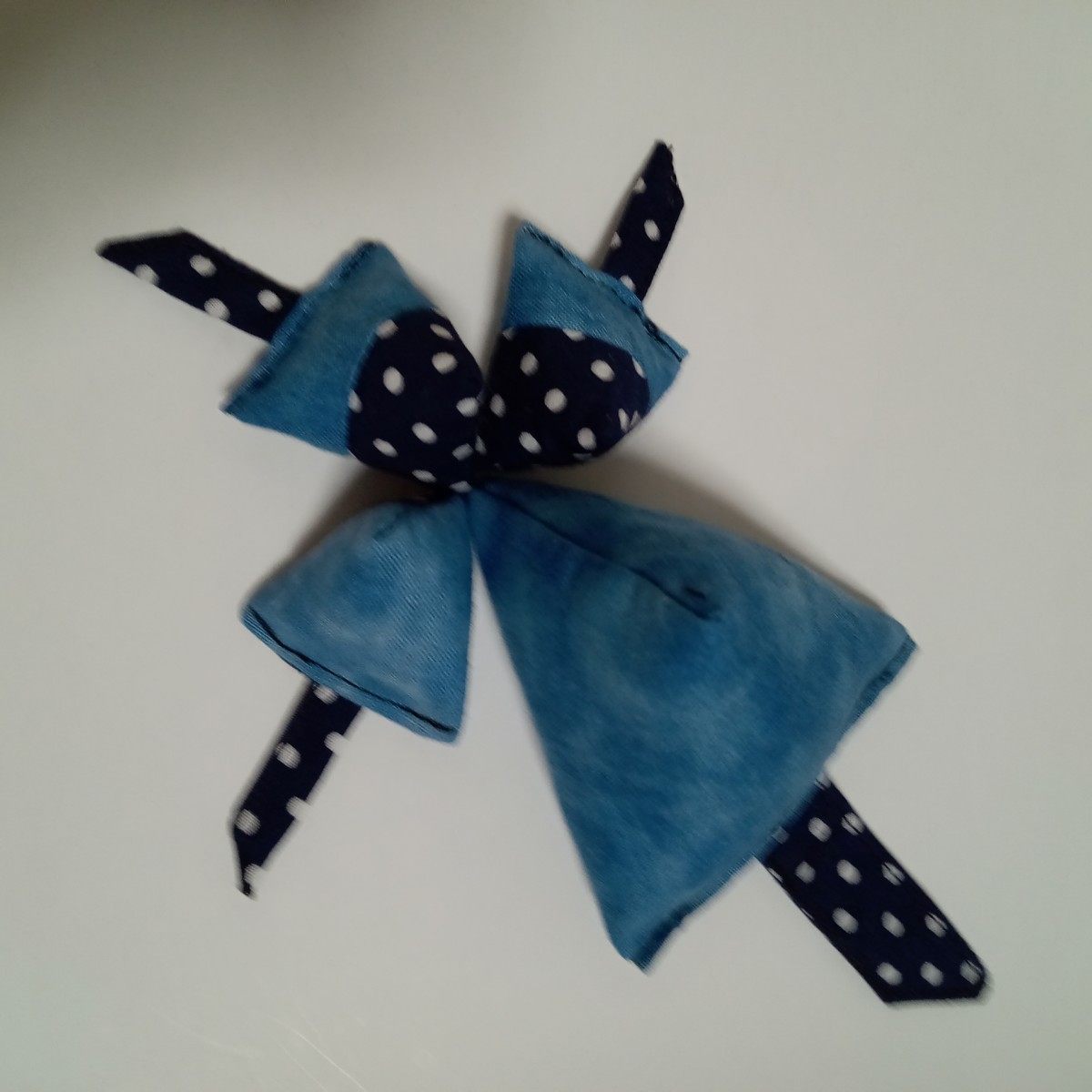 猫のおもちゃ4個セット★鈴入りあり 猫テトラ 紺色 水玉模様 ★ハンドメイド ねこびし 拍卖