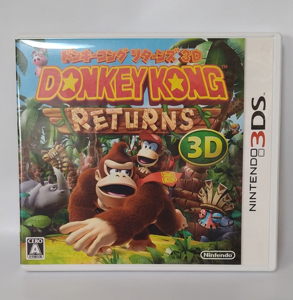 【3DSソフト】/ ドンキーコングリターンズ3D 管理No2-020拍卖